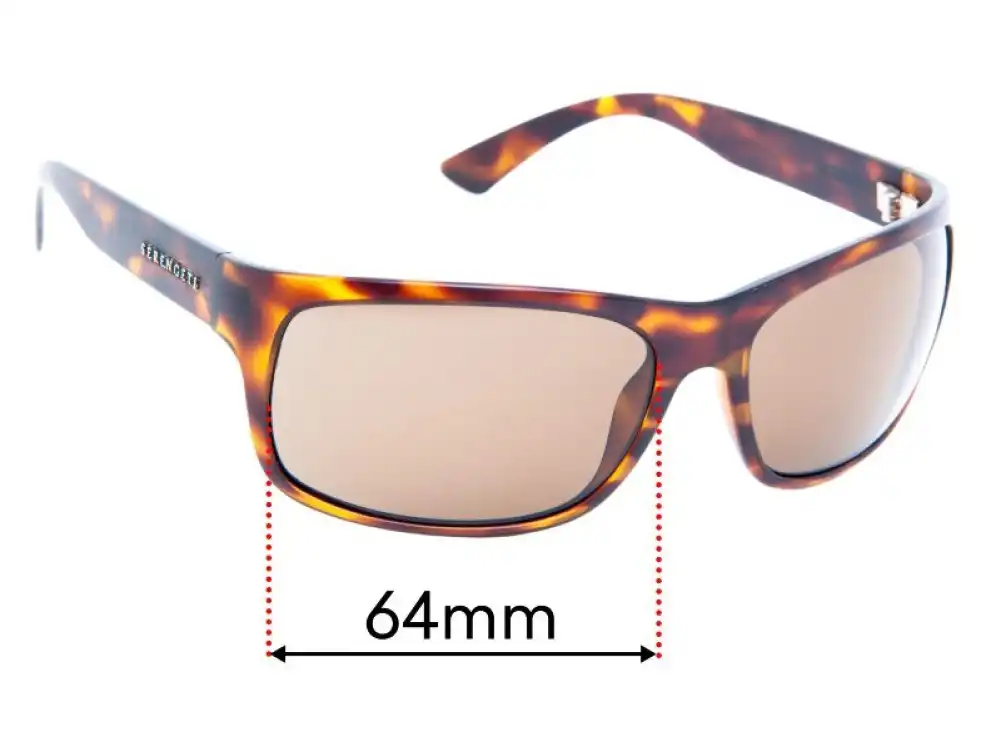 Sunglass Fix Ersatzgläser für Serengeti Pistoia - 64mm Wide Sunglass Fix Ersatzgläser für Serengeti Pistoia - 64mm Wide