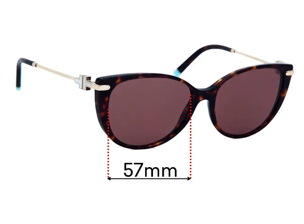 Sunglass Fix Ersatzgläser für Tiffany & Co TF 4178 - 57mm Wide Sunglass Fix Ersatzgläser für Tiffany & Co TF 4178 - 57mm Wide