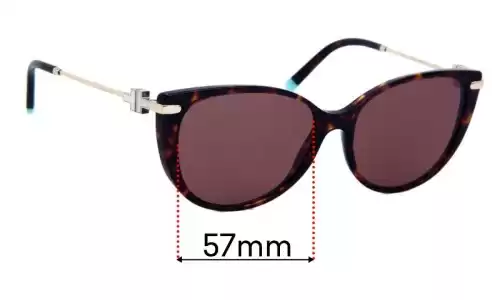 Sunglass Fix Ersatzgläser für Tiffany & Co TF 4178 - 57mm Wide Tiffany & Co TF 4178 Ersatzlinsen 57mm wide
