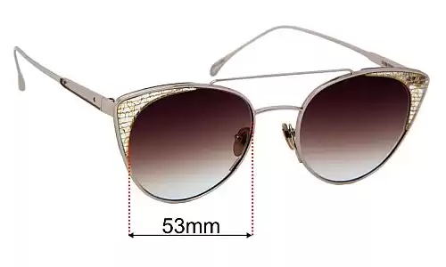 Sunglass Fix Ersatzgläser für AM Eyewear Kimba - 53mm Wide AM Eyewear Kimba Ersatzlinsen 53mm wide