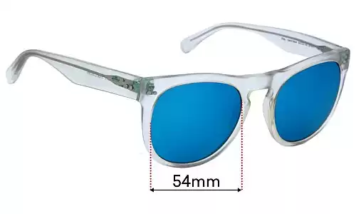 Sunglass Fix Ersatzgläser für Bailey Nelson Riley - 54mm Wide Bailey Nelson Riley Ersatzlinsen 54mm wide