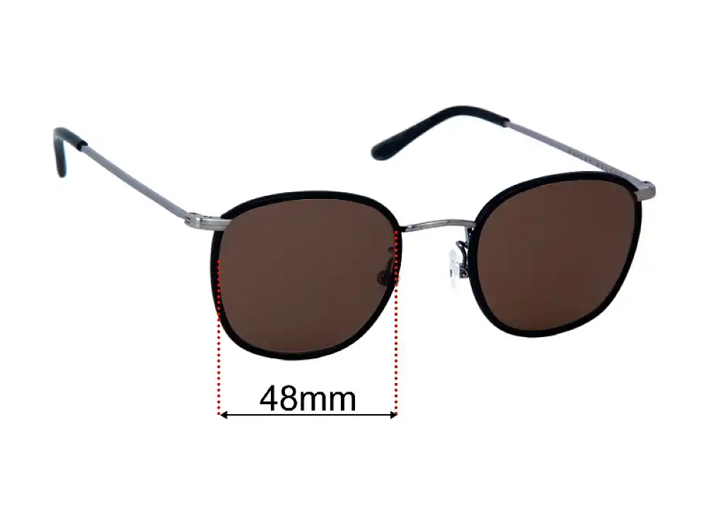 Sunglass Fix Ersatzgläser für Bailey Nelson Theodore Windsor - 48mm Wide Sunglass Fix Ersatzgläser für Bailey Nelson Theodore Windsor - 48mm Wide