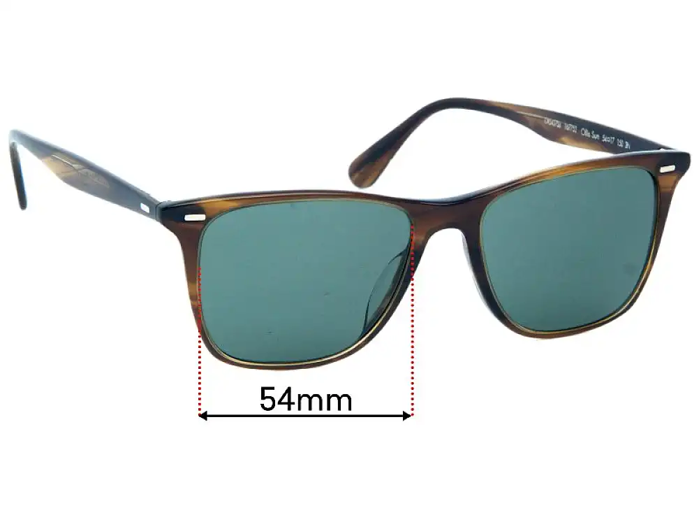 Sunglass Fix Ersatzgläser für Oliver Peoples OV5437SU Ollis - 54mm Wide Sunglass Fix Ersatzgläser für Oliver Peoples OV5437SU Ollis - 54mm Wide