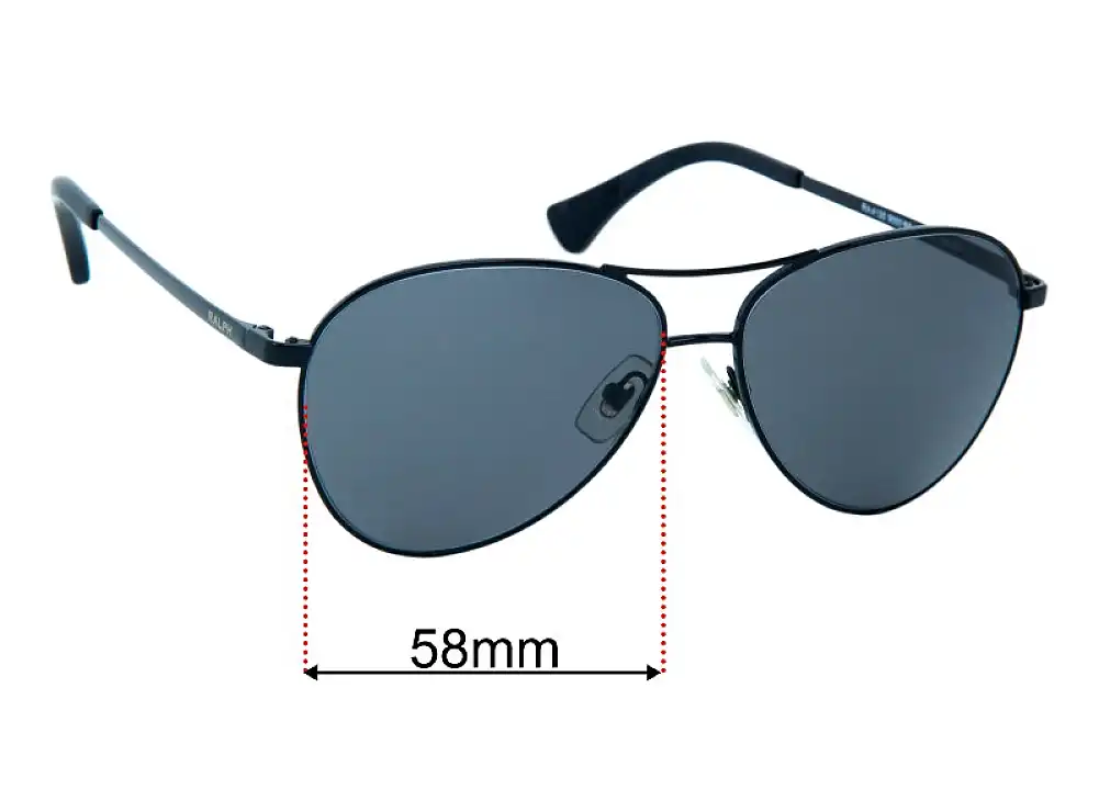 Sunglass Fix Ersatzgläser für Polo RA 4130 - 58mm Wide Sunglass Fix Ersatzgläser für Polo RA 4130 - 58mm Wide