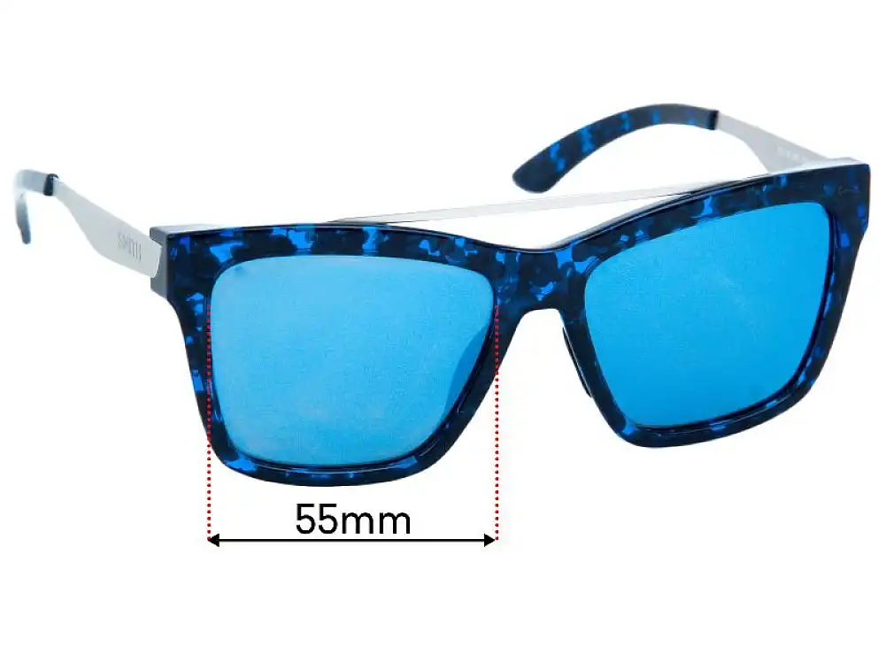 Sunglass Fix Ersatzgläser für Smith The Runaround - 55mm Wide Sunglass Fix Ersatzgläser für Smith The Runaround - 55mm Wide