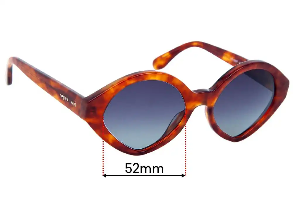 Sunglass Fix Ersatzgläser für Vogue VO 5397 - 52mm Wide Sunglass Fix Ersatzgläser für Vogue VO 5397 - 52mm Wide