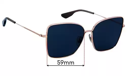 Krewe Dolly Replacement Lenses - 59mm Krewe Dolly Replacement Sunglass Lenses - 59mm