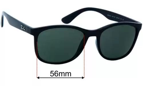 Ray Ban RB4374 Replacement Lenses - 56mm Ray Ban RB4374 Replacement Sunglass Lenses - 56mm
