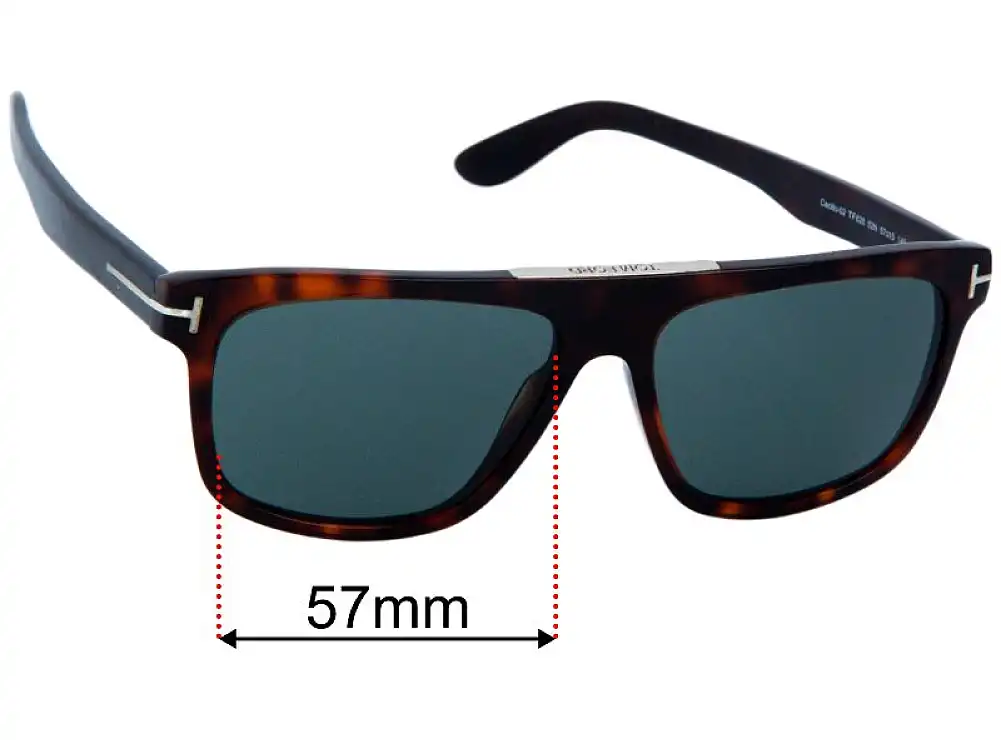 Tom Ford Cecilio TF628 Replacement Lenses 57mm Tom Ford Cecilio TF628 Replacement Lenses 57mm