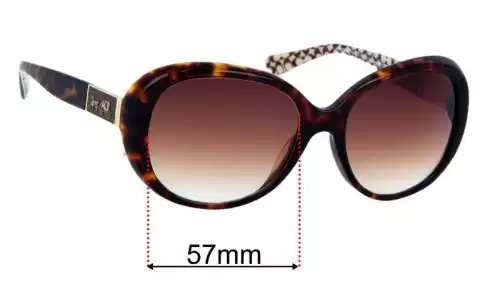 Sunglass Fix Replacement Lenses Coach HC8120F Sunglass Fix Replacement Sunglass Lenses Coach HC8120F