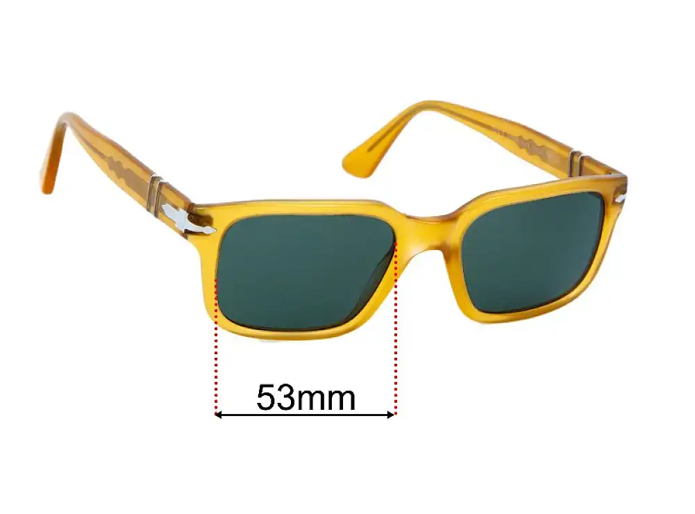 Sunglass Fix Ersatzgläser für Persol PO3272S - 53mm Wide Sunglass Fix Ersatzgläser für Persol PO3272S - 53mm Wide