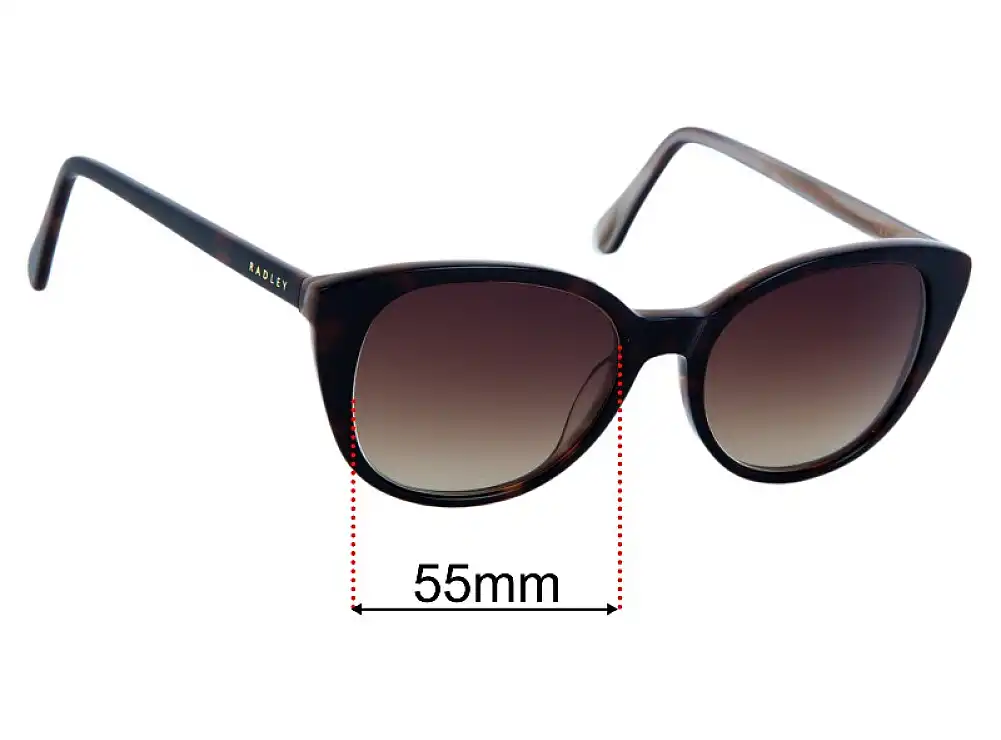 Replacement Lenses for Radley Anna - 55mm Wide Replacement Lenses for Radley Anna - 55mm Wide