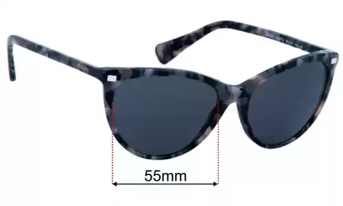 Sunglass Fix Ersatzgläser für Polo RA 5270 - 55mm Wide Polo RA 5270 Ersatzlinsen 55mm wide