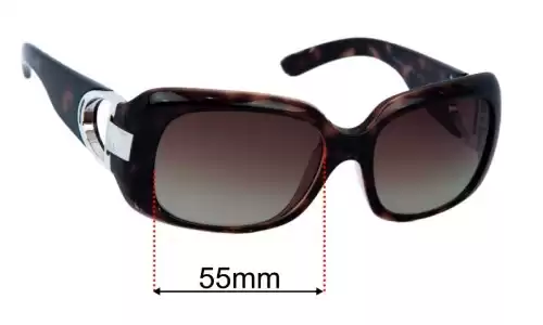 Sunglass Fix Ersatzgläser für Polo RL 8044 - 55mm Wide Polo RL 8044 Ersatzlinsen 55mm wide