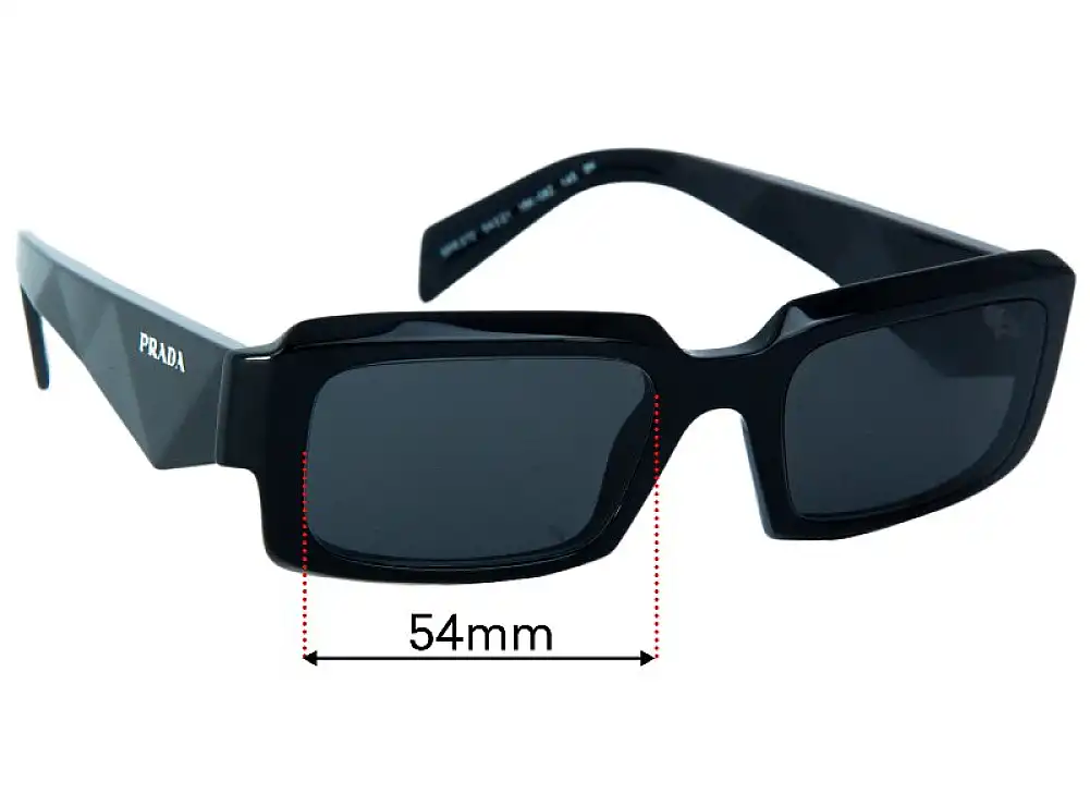 Sunglass Fix Ersatzgläser für Prada SPR27Z - 54mm Wide Sunglass Fix Ersatzgläser für Prada SPR27Z - 54mm Wide