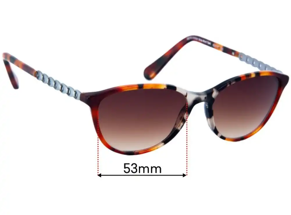 Sunglass Fix Ersatzgläser für Coach HC 6121 - 53mm Wide Sunglass Fix Ersatzgläser für Coach HC 6121 - 53mm Wide