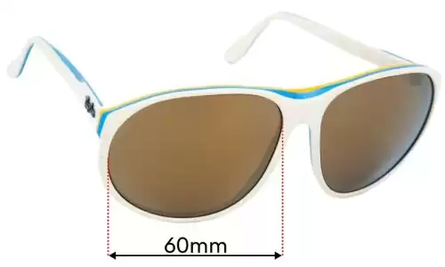 Sunglass Fix Ersatzgläser für Ray Ban B&L Acardia - 60mm Wide Ray Ban B&L Acardia Ersatzlinsen 60mm wide