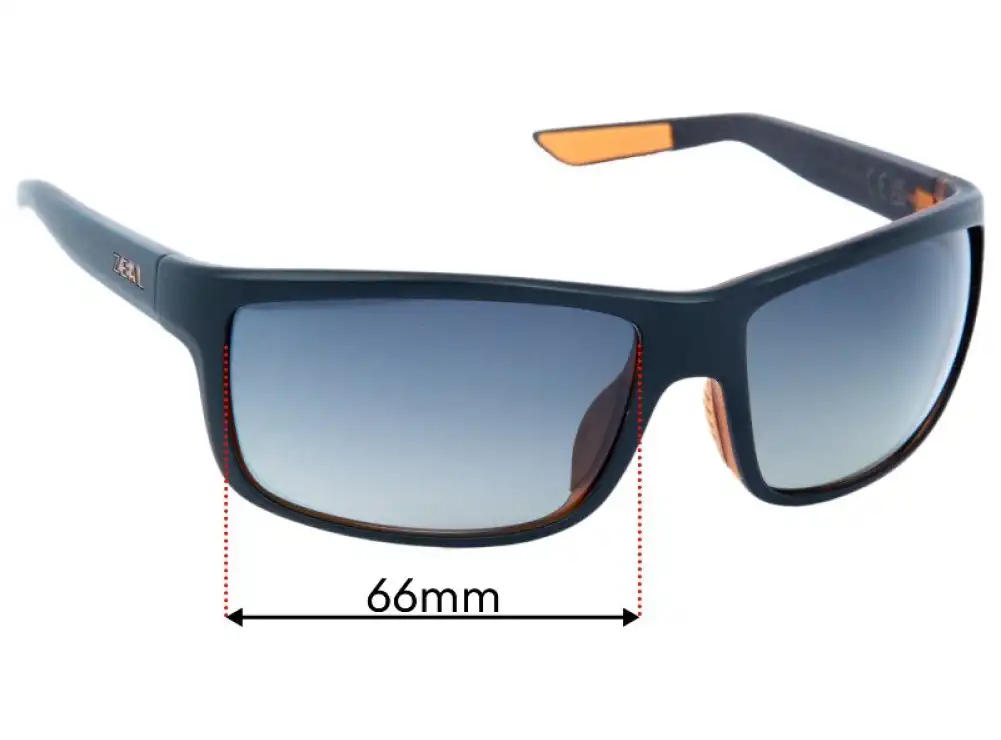 Sunglass Fix Ersatzgläser für Zeal Redcliff - 66mm Wide Sunglass Fix Ersatzgläser für Zeal Redcliff - 66mm Wide