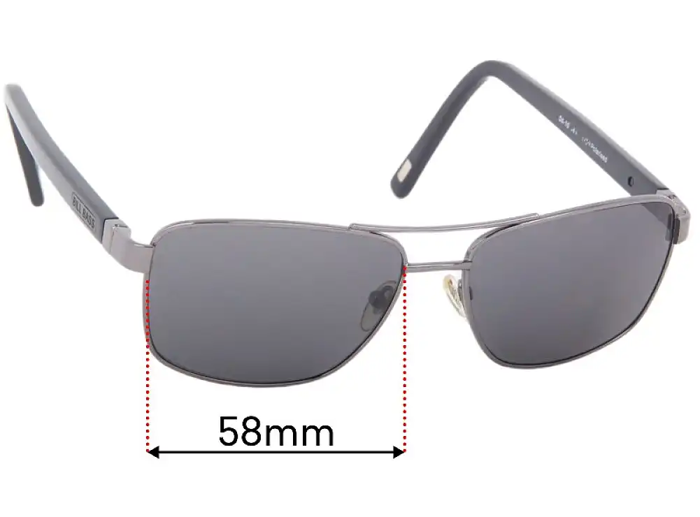 Sunglass Fix Ersatzgläser für Bill Bass Craig - 58mm Wide Sunglass Fix Ersatzgläser für Bill Bass Craig - 58mm Wide