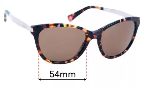 Sunglass Fix Ersatzgläser für Polo RA 5201 - 54mm Wide Polo RA 5201 Ersatzlinsen 54mm wide