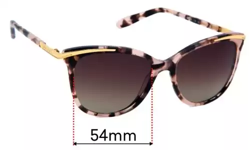 Sunglass Fix Ersatzgläser für Polo RA 5203 - 54mm Wide Polo RA 5203 Ersatzlinsen 54mm wide