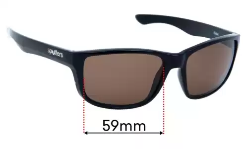 Sunglass Fix Ersatzgläser für Spotters Rebel - 59mm Wide Sunglass Fix Ersatzgläser für Spotters Rebel - 59mm Wide