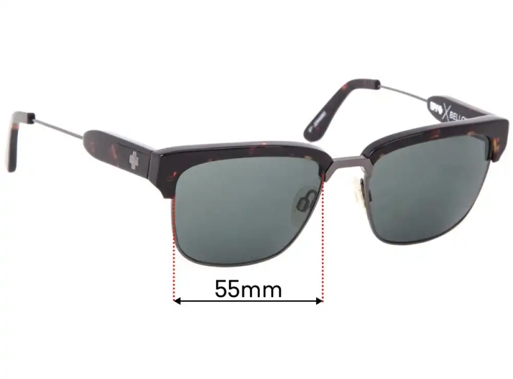 Sunglass Fix Ersatzgläser für Spy Optic Bellows - 55mm Wide Sunglass Fix Ersatzgläser für Spy Optic Bellows - 55mm Wide