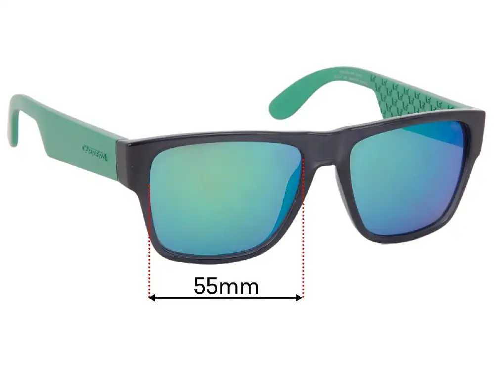 Sunglass Fix Ersatzgläser für Carrera 5002 - 55mm Wide Sunglass Fix Ersatzgläser für Carrera 5002 - 55mm Wide