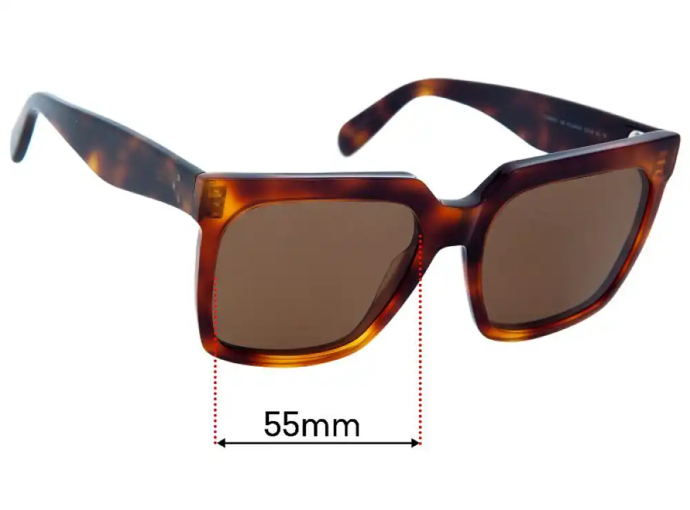 Sunglass Fix Ersatzgläser für Celine CL 40055I - 55mm Wide Sunglass Fix Ersatzgläser für Celine CL 40055I - 55mm Wide