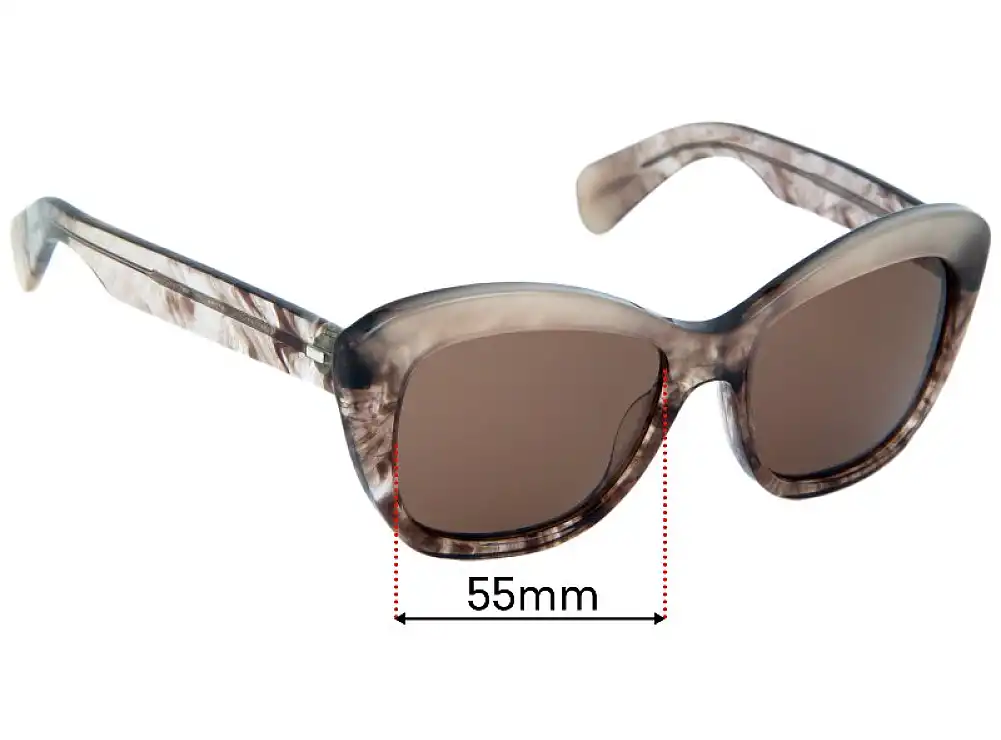 Sunglass Fix Ersatzgläser für Oliver Peoples Emmy OV5272S - 55mm Wide Sunglass Fix Ersatzgläser für Oliver Peoples Emmy OV5272S - 55mm Wide
