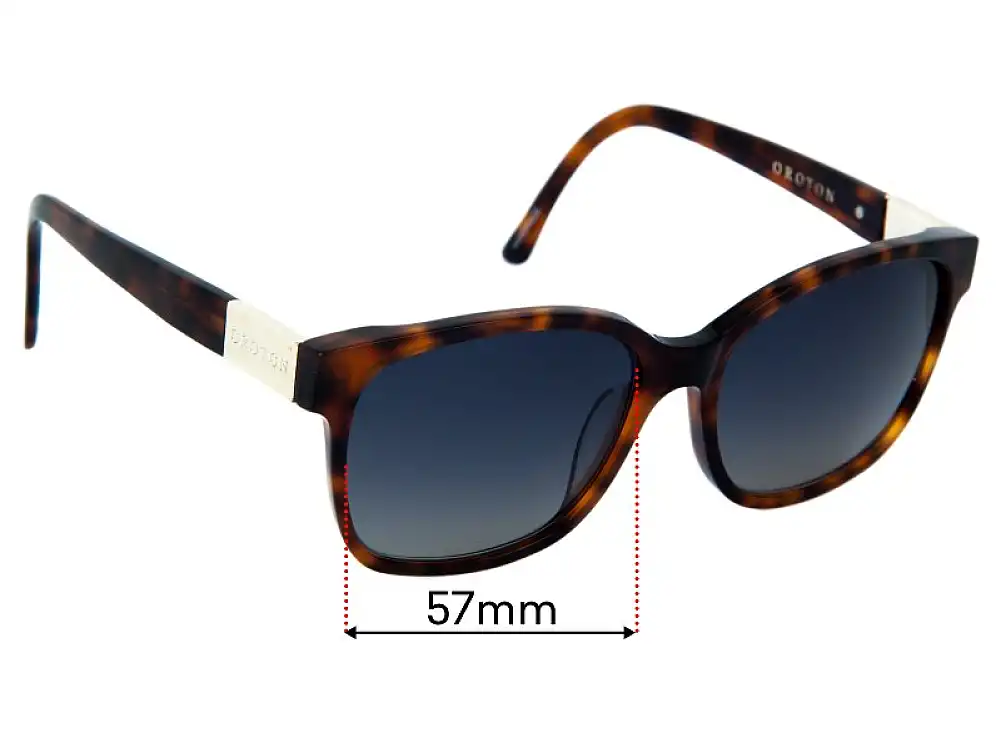 Replacement Lenses Oroton Lao V2 - 57mm Replacement Lenses Oroton Lao V2 - 57mm