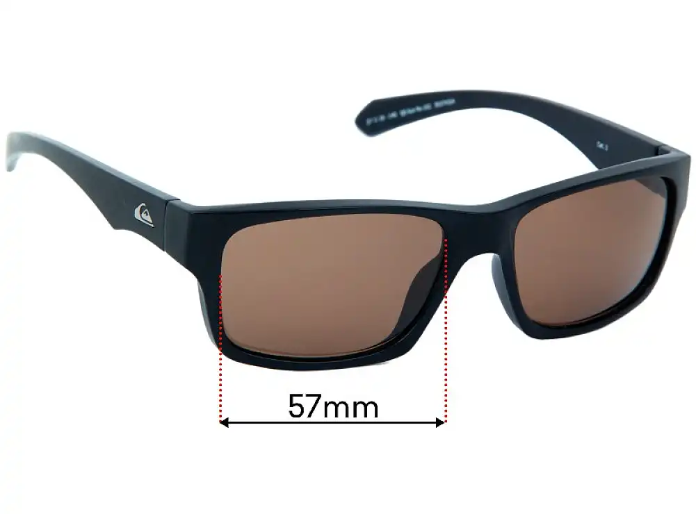 Quiksilver Sun Rx 102 Replacement Lenses - 57mm Quiksilver Sun Rx 102 Replacement Lenses - 57mm