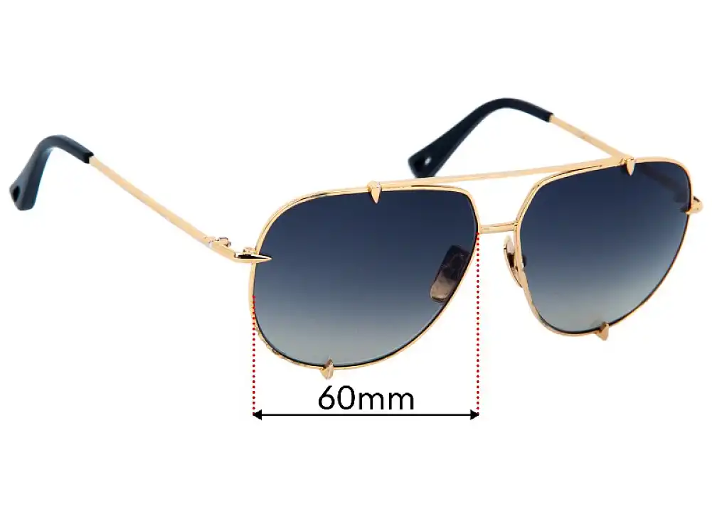 Sunglass Fix Ersatzgläser für Dita Talon - 60mm Wide Sunglass Fix Ersatzgläser für Dita Talon - 60mm Wide