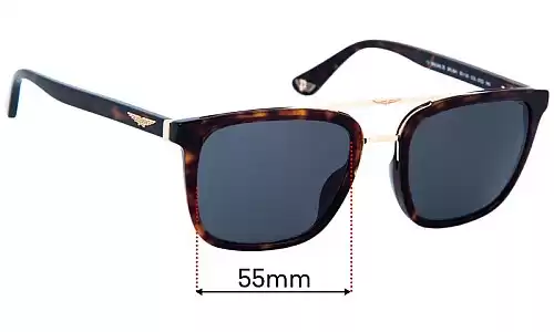 Police Origins 35 SPLB41 Replacement Lenses - 55mm Police Origins 35 SPLB41 Replacement Sunglass Lenses - 55mm