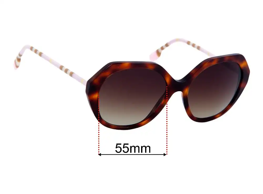 Replacement Lenses for Burberry B 4375 - 55mm Wide Replacement Lenses for Burberry B 4375 - 55mm Wide