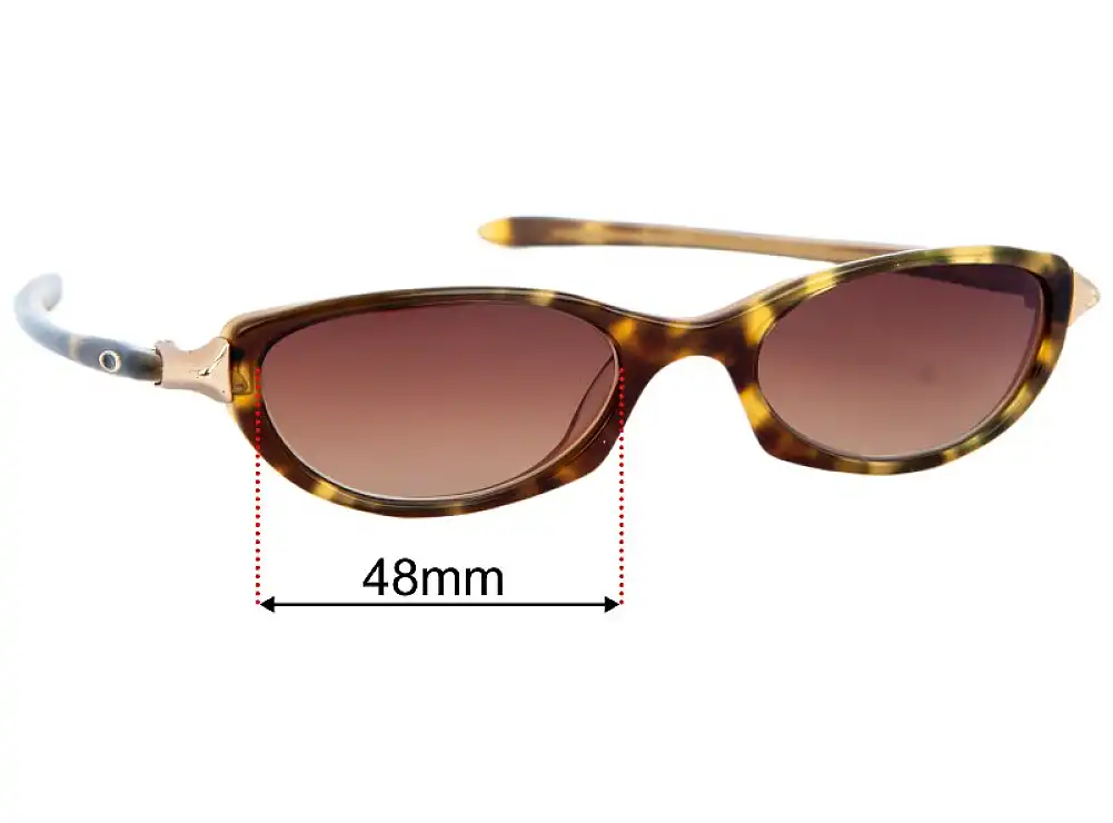 Sunglass Fix Ersatzgläser für Oakley Tangent - 48mm Wide Sunglass Fix Ersatzgläser für Oakley Tangent - 48mm Wide