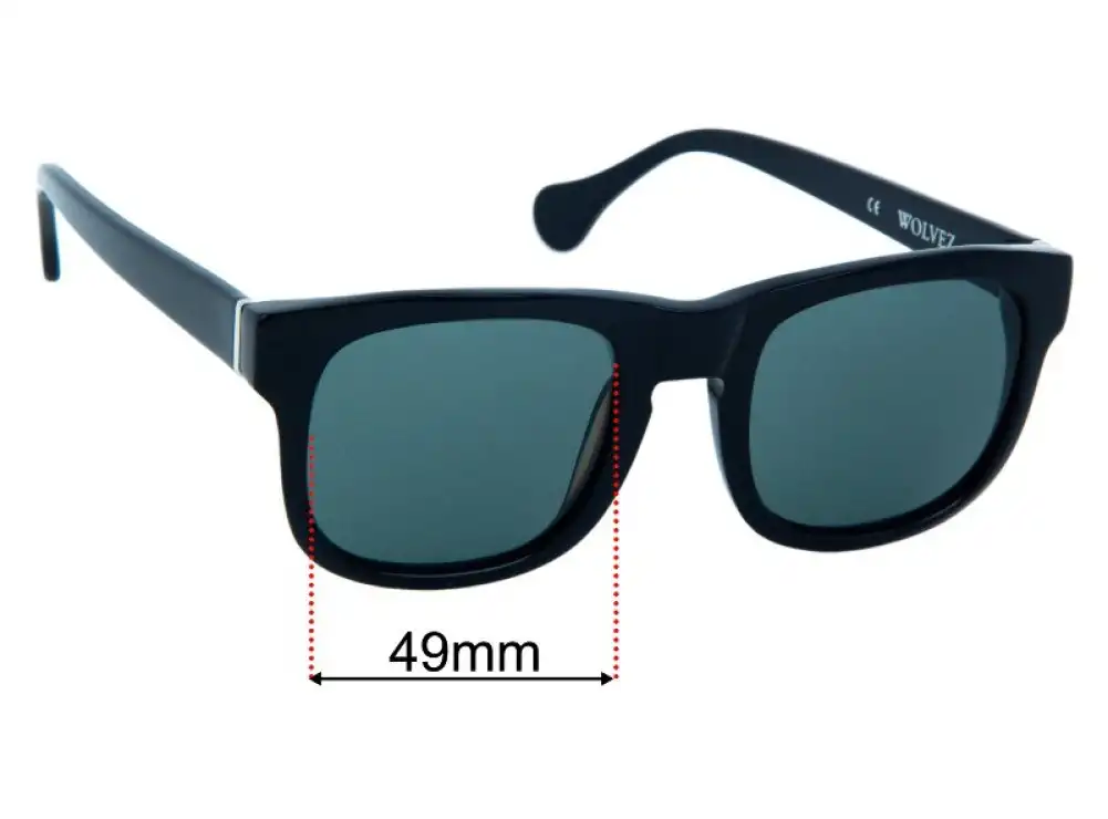 Sunglass Fix Ersatzgläser für Afends Wolvez - 49mm Wide Sunglass Fix Ersatzgläser für Afends Wolvez - 49mm Wide