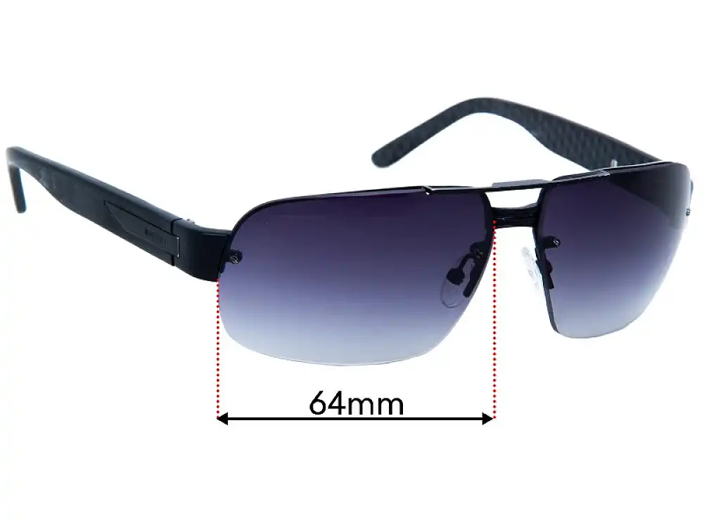 Sunglass Fix Ersatzgläser für Morrissey Blast City - 64mm Wide Sunglass Fix Ersatzgläser für Morrissey Blast City - 64mm Wide