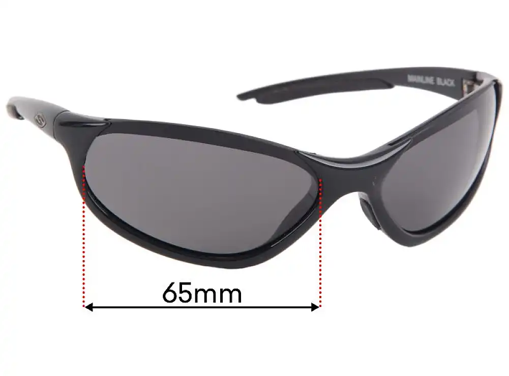 Sunglass Fix Ersatzgläser für Smith Mainline - 65mm Wide Sunglass Fix Ersatzgläser für Smith Mainline - 65mm Wide