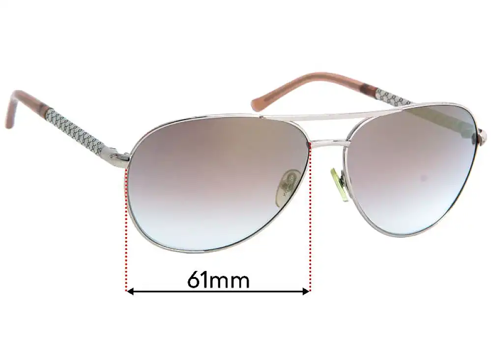 Sunglass Fix Ersatzgläser für Oroton Clemence - 61mm Wide Sunglass Fix Ersatzgläser für Oroton Clemence - 61mm Wide