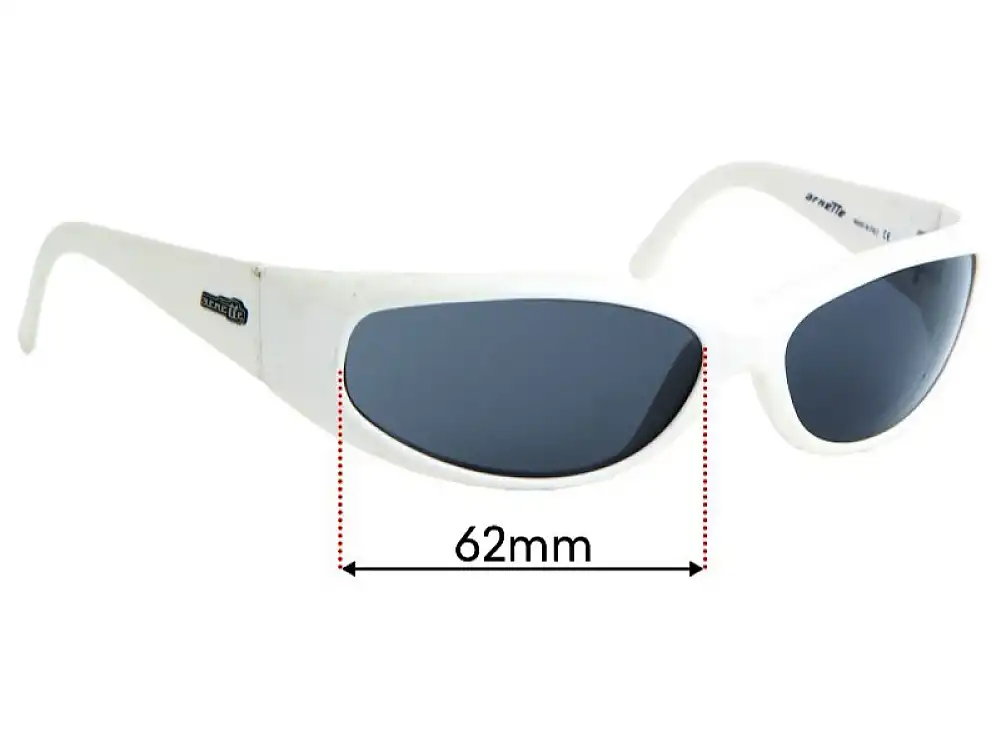 Sunglass Fix Ersatzgläser für Arnette Catfish AN222 - 62mm Wide Sunglass Fix Ersatzgläser für Arnette Catfish AN222 - 62mm Wide