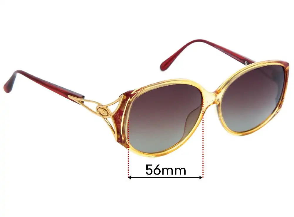 Sunglass Fix Ersatzgläser für Christian Dior CD2709 - 56mm Wide Sunglass Fix Ersatzgläser für Christian Dior CD2709 - 56mm Wide