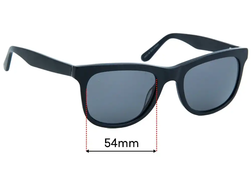 Sunglass Fix Ersatzgläser für Country Road CR 59 - 54mm Wide Sunglass Fix Ersatzgläser für Country Road CR 59 - 54mm Wide