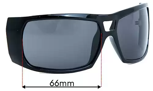 Sunglass Fix Ersatzgläser für Gatorz MAXX - 66mm Wide Gatorz MAXX Ersatzlinsen 66mm wide