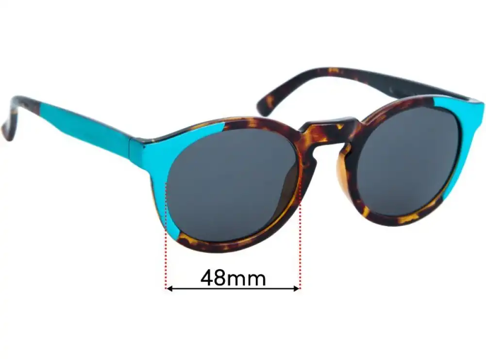Sunglass Fix Ersatzgläser für Mr. Boho Jordaan - 48mm Wide Sunglass Fix Ersatzgläser für Mr. Boho Jordaan - 48mm Wide