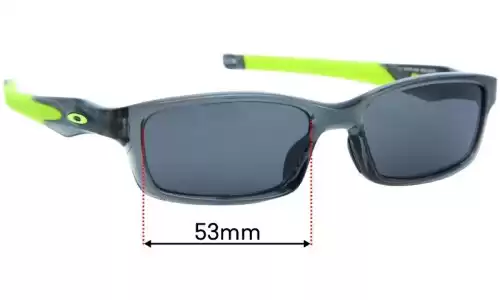 Sunglass Fix Ersatzgläser für Oakley Crosslink OX8027 - 53mm Wide Sunglass Fix Ersatzgläser für Oakley Crosslink OX8027 - 53mm Wide