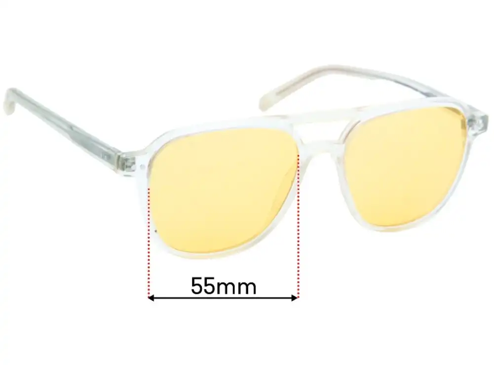 Sunglass Fix Ersatzgläser für Oscar Wylee Duckworth - 55mm Wide Sunglass Fix Ersatzgläser für Oscar Wylee Duckworth - 55mm Wide