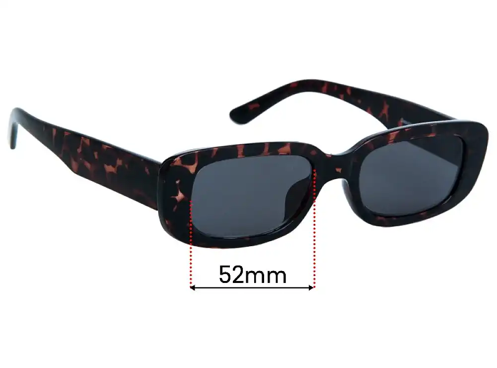 Sunglass Fix Ersatzgläser für Roc Creeper - 52mm Wide Sunglass Fix Ersatzgläser für Roc Creeper - 52mm Wide