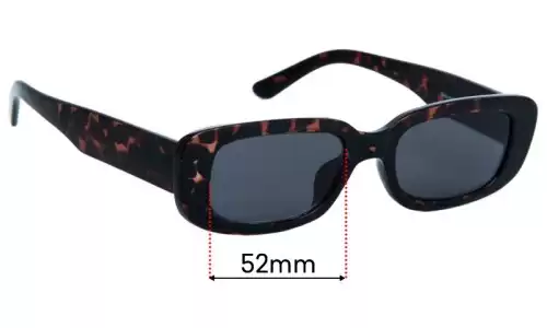 Sunglass Fix Ersatzgläser für Roc Creeper - 52mm Wide Sunglass Fix Ersatzgläser für Roc Creeper - 52mm Wide