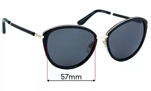 Sunglass Fix Ersatzgläser für Alex Perry AP Men Sun Rx 47 - 57mm Wide Sunglass Fix Ersatzgläser für Alex Perry AP Men Sun Rx 47 - 57mm Wide